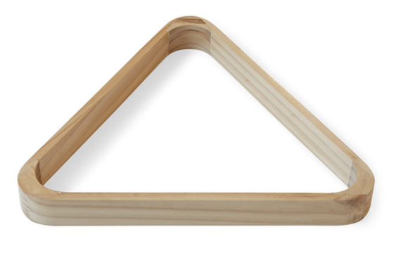 Dreieck - Triangel für Billardtische aus Holz